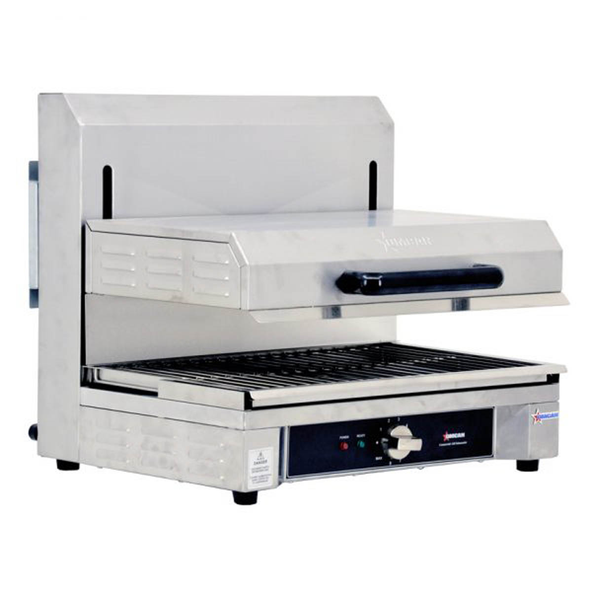 Omcan 43450 (Ce-Cn-0580-S) Salamander/Broiler, Electric, Countertop, 23"W