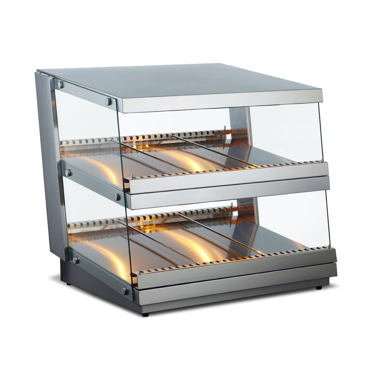 Omcan 43465 31" Countertop Hot Food Display Case
