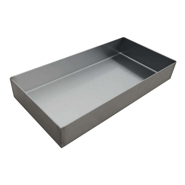 Omcan 43498 Tapered Bun & Sheet Pan, 10" x 12", 18-Gauge Stainless Steel, Dishwasher Safe