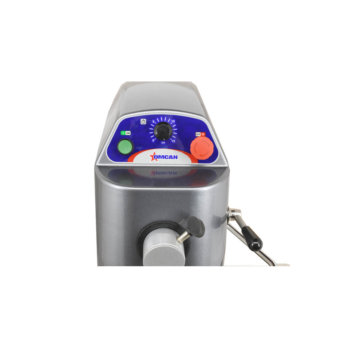 Omcan 43560 Floor Model 20 qt Planetary Mixer with Guard and Timer, #12 HUB, 3-Speed, 2 hp | 21" Wide