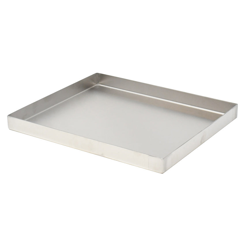 Omcan 44123 Stainless Steel Food Pan, 12" x 10" x 1" Size, 1" Depth, Heavy-Duty Kitchenware