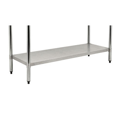 Omcan 44292 Undershelf Work Table | stainless steel