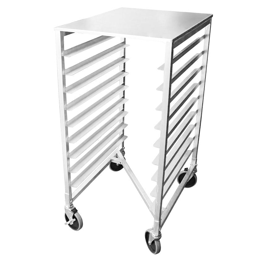 Omcan 44319 Pan Rack Flat Top Cover, 26" x 20.5", Aluminum, Fits Models 44317 & 44318