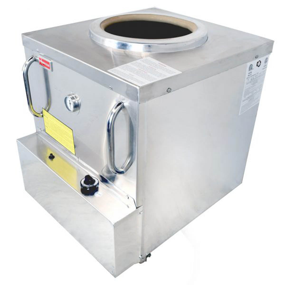 Omcan 44385 (Ce-In-3434) Tandoor Clay Oven, Natural Gas, 34"W X 34"D X 36"H