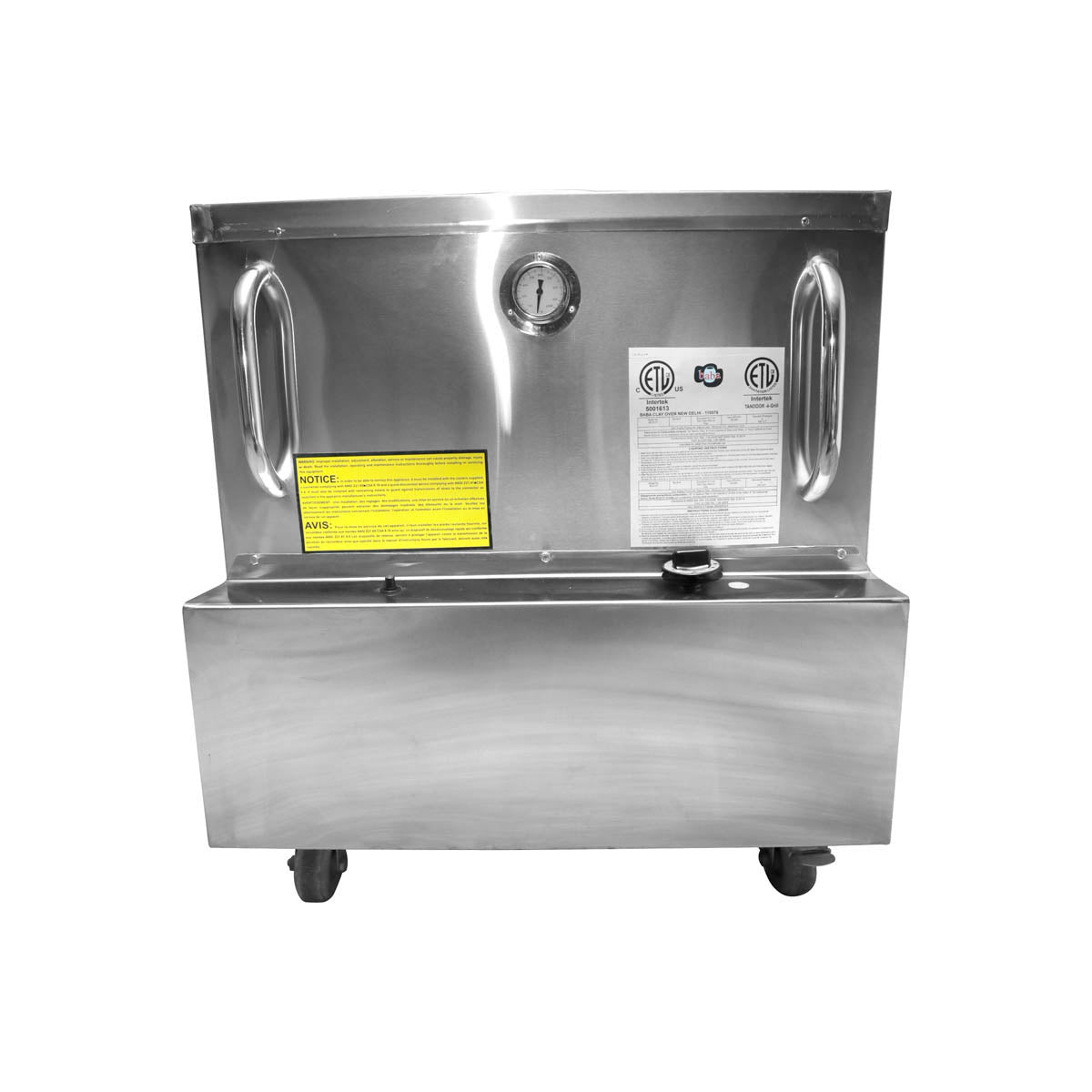 Omcan 44386 (Ce-In-2830) Tandoor Clay Oven, Natural Gas, 28"W X 30"D X 36"H