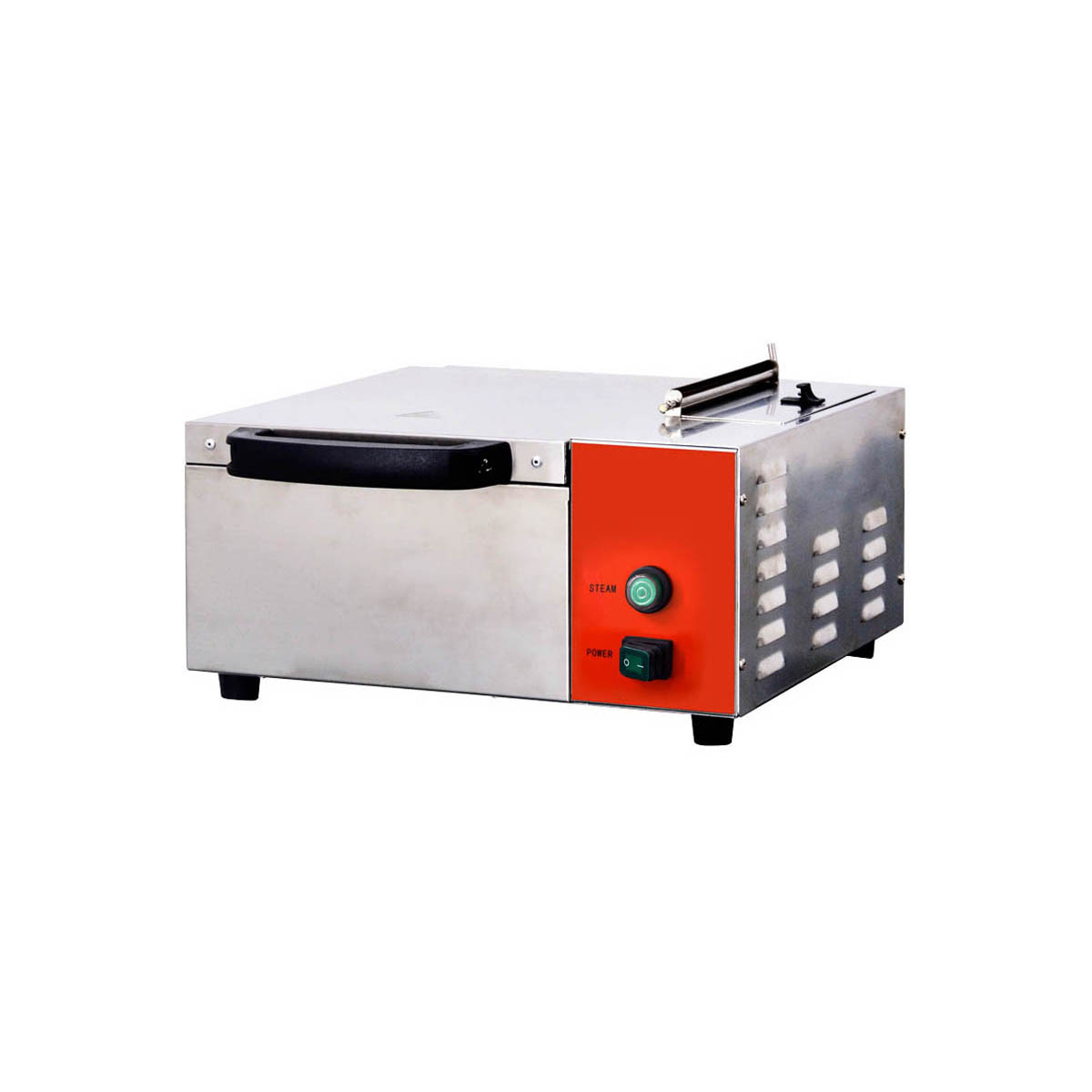 Omcan 44407 (Fw-Cn-1800) Steamer, Electric, Countertop, Half-Size Pan | 16.4" Wide