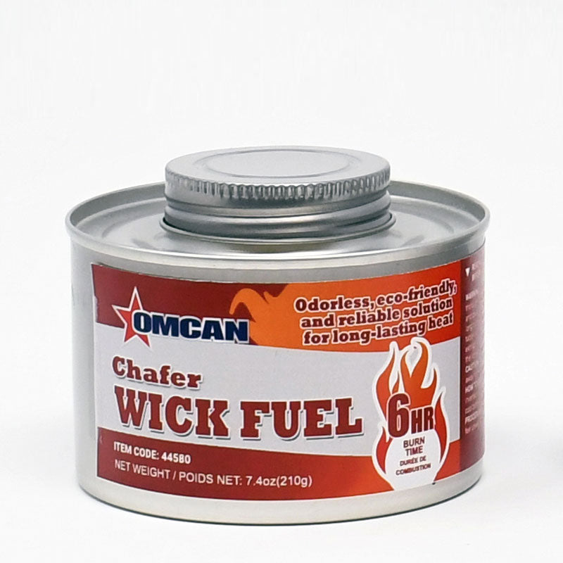 Omcan 44580 Chafing Dish Fuel, Wick Type, 6-Hour Burn Time, Twist Cap, Disposable Fuel Tablet