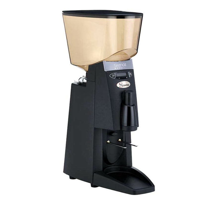 Omcan 44637 ASantos Coffee Grinder 2.2 lbs. Hopper Capacity - 3500RPM / 800W /120V
