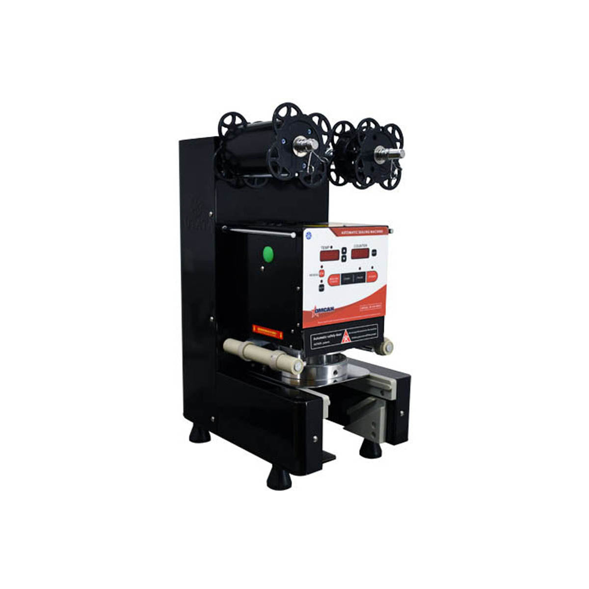 Omcan 44644 (Se-Cn-0095) Automated Sealing Machine, Cup Sealing | 13.8" Wide