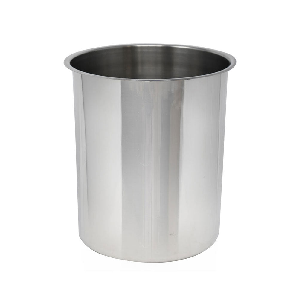 Omcan 44655 Bain Marie Pot, 4.25 Qt, 7.25" Diameter x 8.75" Deep, Stainless Steel