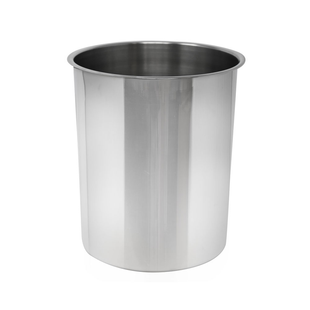 Omcan 44657 Bain Marie Pot, 8.25 Qt, 8.75" Dia x 9.5" Deep, Stainless Steel