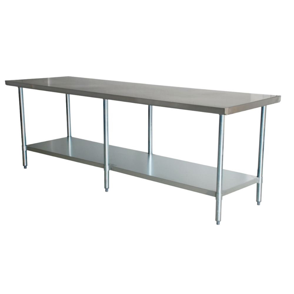 Omcan 45155 (45155) Work Table, 108"W X 30"D X 34"H