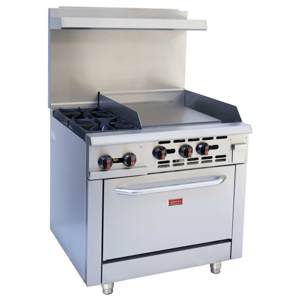 Omcan 46026 36" Gas Restaurant Range