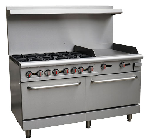 Omcan 46028 60" Gas Restaurant Range