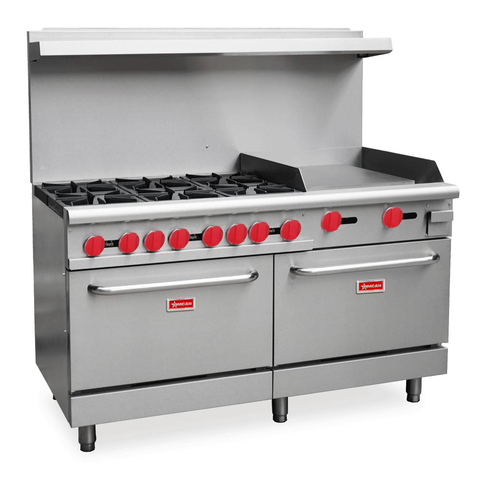 Omcan 46128 Gas 60" Restaurant Range