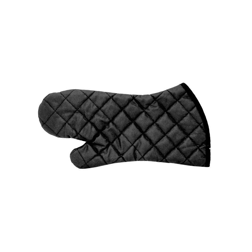 Omcan 46344 Oven Mitt, 13" Charcoal Cotton Skull Flame-Retardant Coated, Heat Resistant to 428°F
