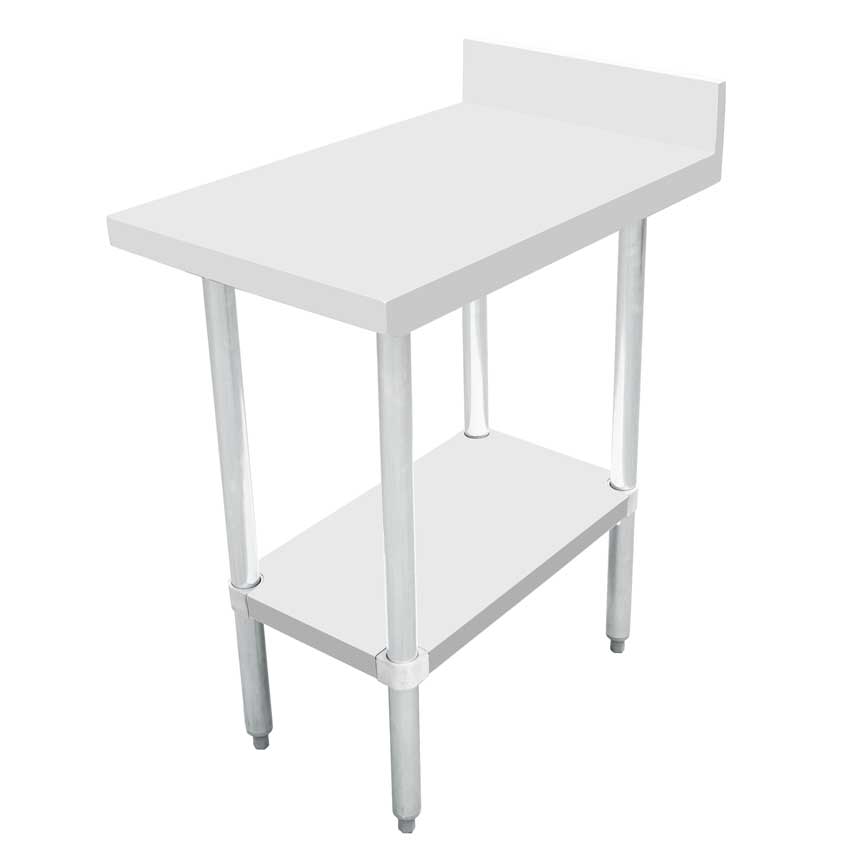 Omcan 46515 Stainless Steel Top 12" - 21" Work Table