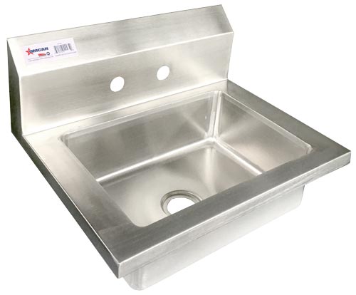 Omcan 46582 Hand Sink | 18" Wide