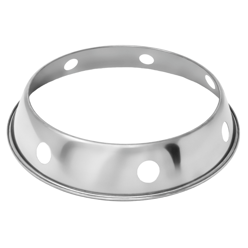 Omcan 46664 Wok Ring Stand, 10" Diameter Stainless Steel, NSF, Restaurant-Grade