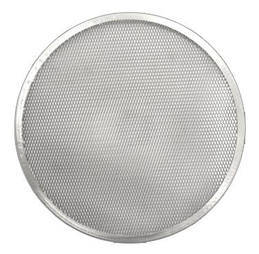 Omcan 46740 Pizza Screen, 22" Diameter Round Seamless Heavy-Duty Aluminum Professional Grade