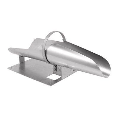 Omcan 46791 Roast Tyer, 26-1/2" L, 4" Front Opening, 10-1/2" Rear Opening, Stainless Steel