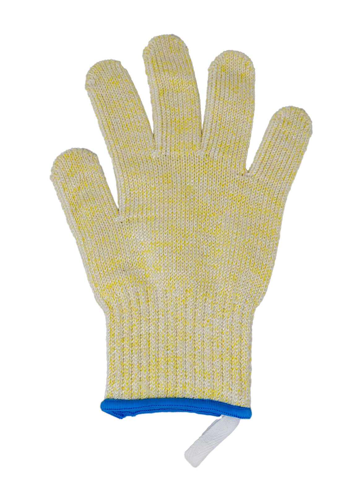 Omcan 47256 Cut-Resistant Reversible 5-Finger Glove, Medium, Green Band, Cut-Proof Material