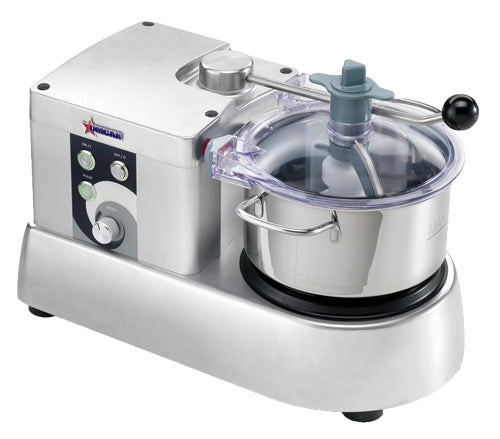 Omcan 47261 (47261) Bowl Cutter, 4L, Stainless Steel Bowl, 110V/60/1-Ph