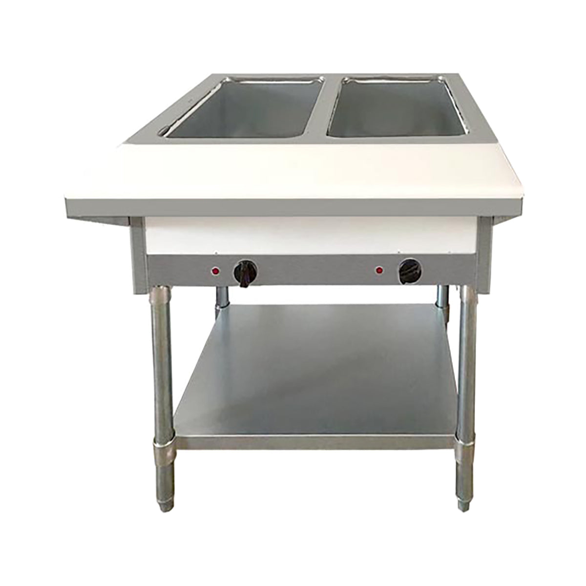 Omcan 47342 (Fw-Cn-0002-Ng) Steam Table, Natural Gas | 30" Wide