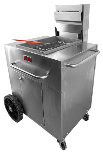 Omcan 47354 (47354) Outdoor Portable Fryer Single Tank Propane, Fryer | 38" Wide