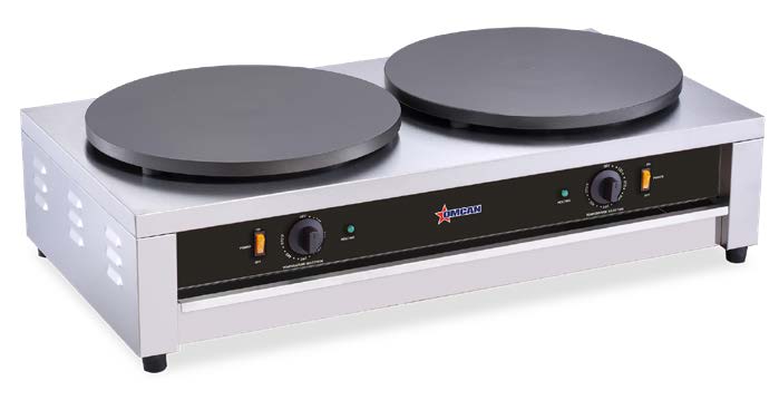 Omcan 47390 (Ce-Cn-0400D) Crepe Griddle | 34.3" Wide