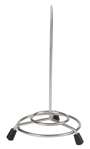 Omcan 47487 Check Spindle - Kitchen Check/Cheque Spindle, Chrome Plated, Steel Construction | 20" Wide