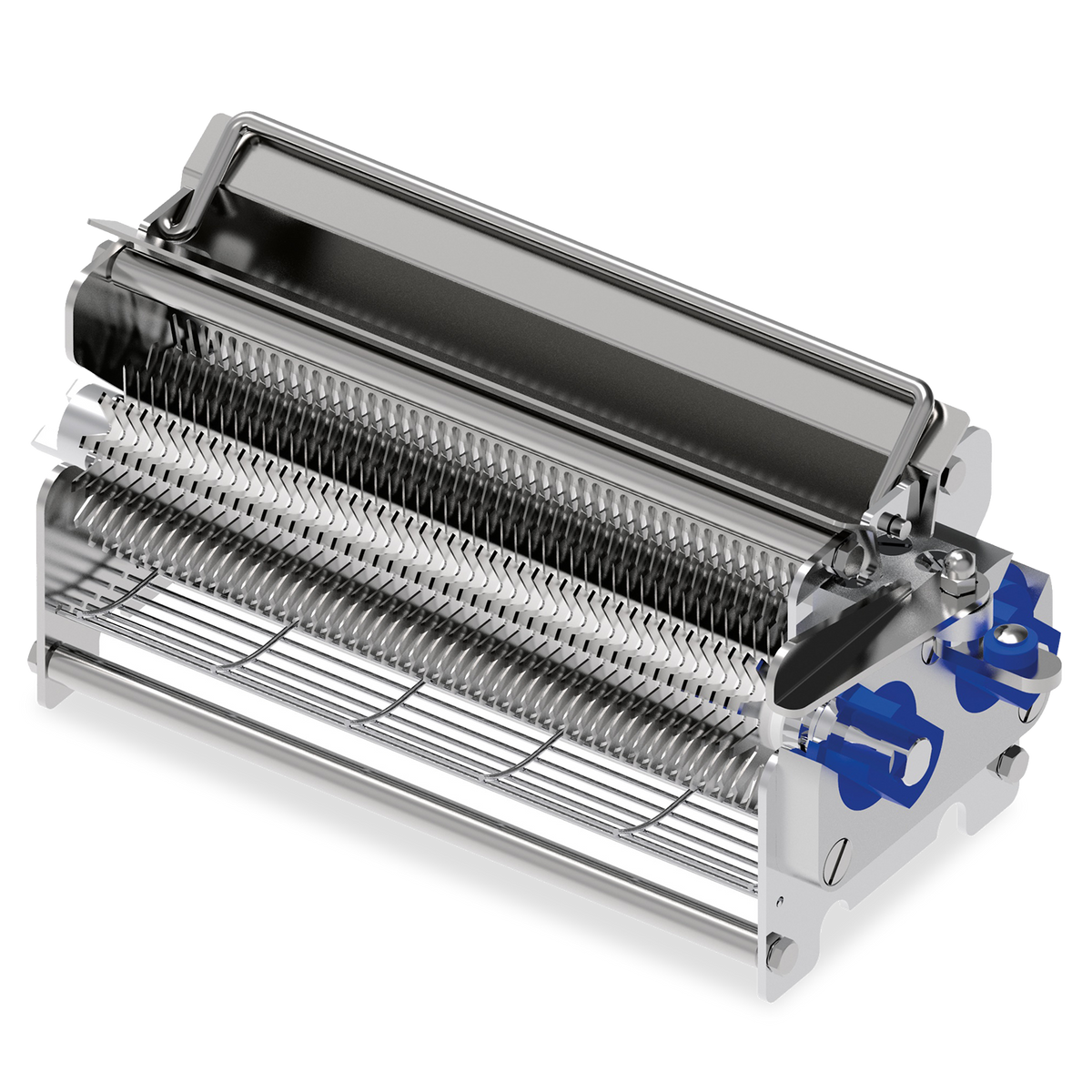 Omcan 47710 Tenderizer Cradle, 96-Blade Stainless Steel, 4.5" x 3.0" Cradle for Meat Tenderizer 47709