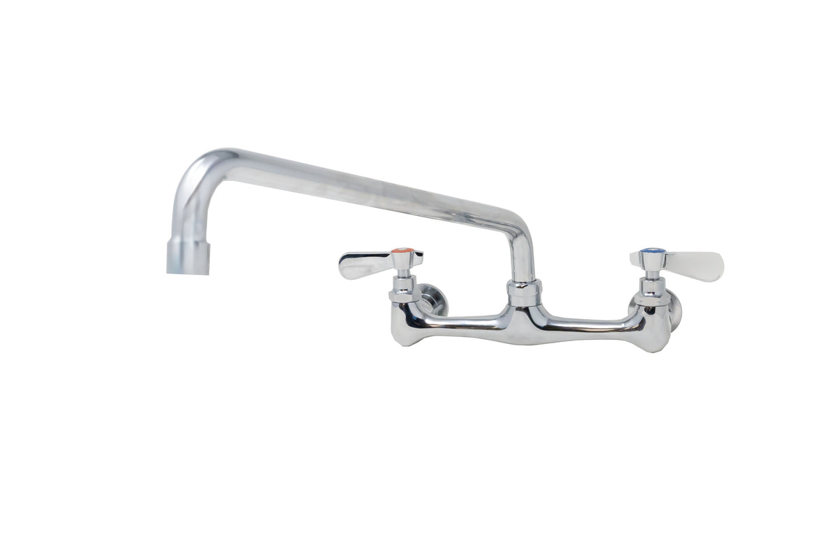 Omcan 47819 Wall / Splash Mount Faucet | 16" Wide