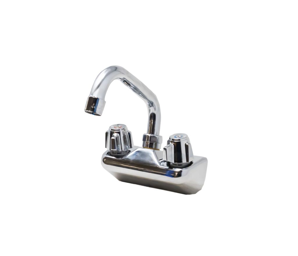 Omcan 47820 Wall / Splash Mount Faucet | 6" Wide
