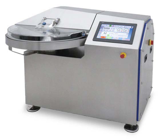 Omcan 47834 (Fp-Es-0055) Bowl Cutter, 58 Quart (55 Liter), (6) Knife Head | 61.5" Wide