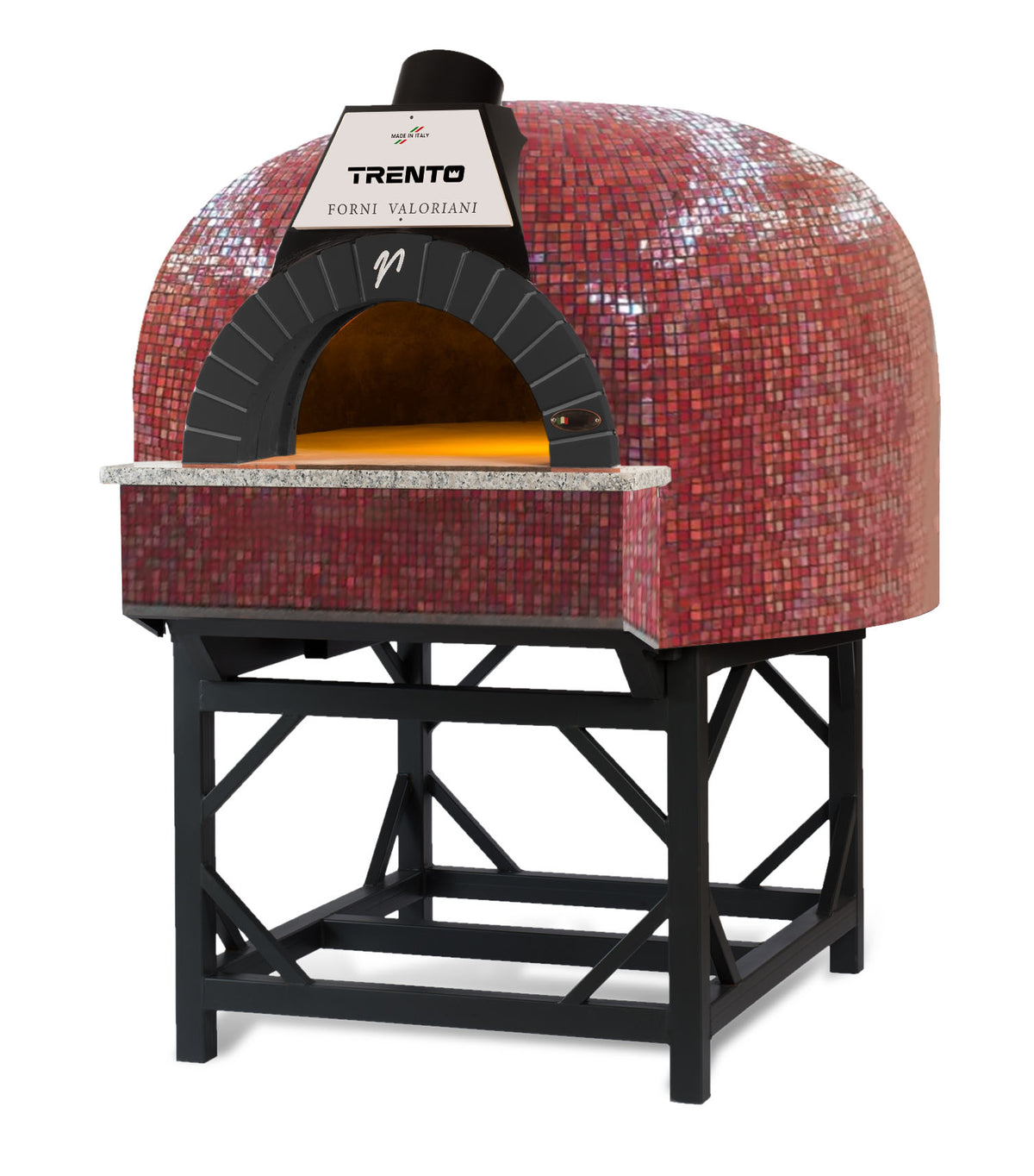 Omcan 48127 Wood / Coal / Gas Fired Oven | 61.8" Wide