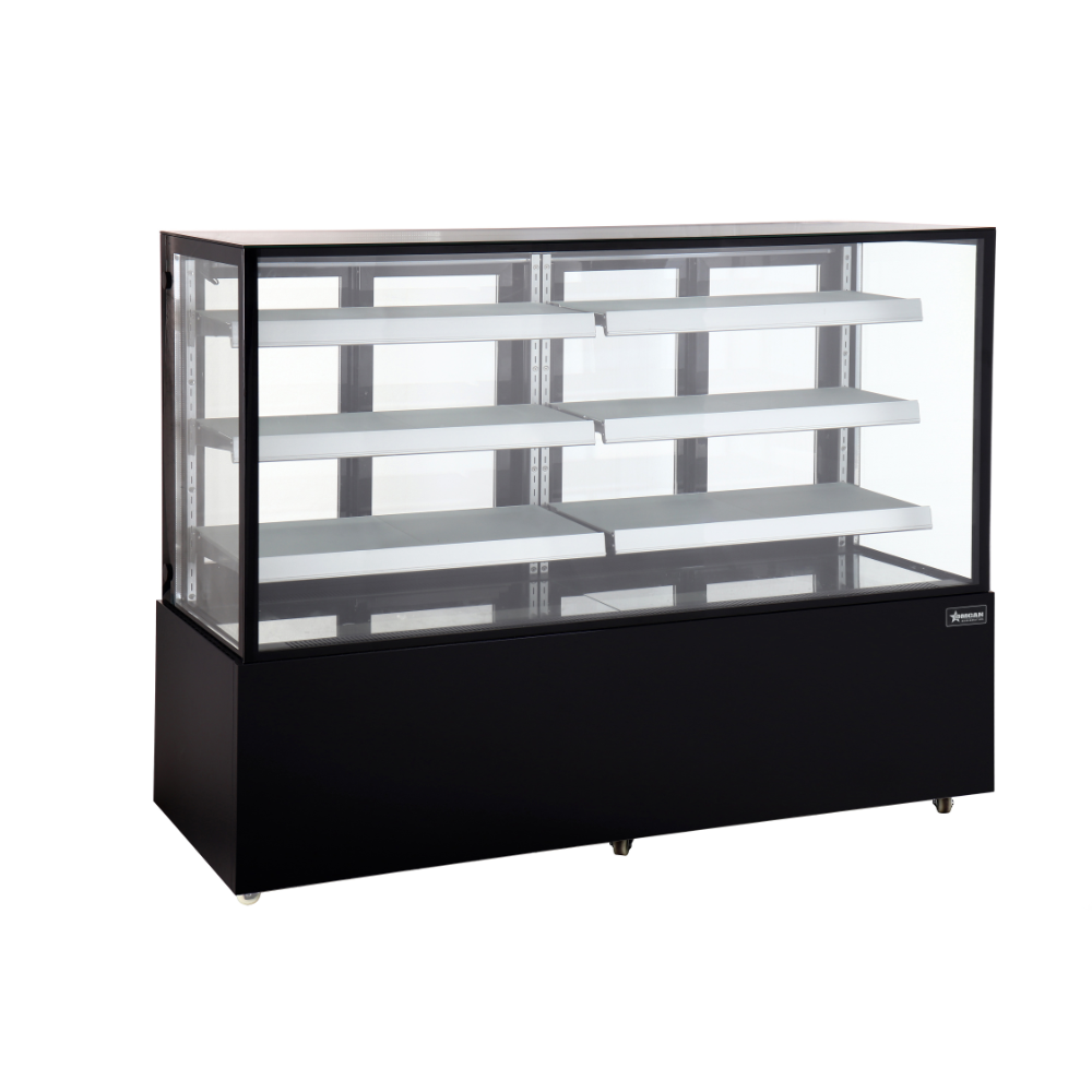 Omcan 48475 Refrigerated Display Case | 72" Wide