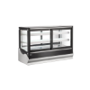 Omcan 48566 Countertop Refrigerated Case 60" Wide, 11.4 cu.ft, Black, Stainless, 32-53.6°F