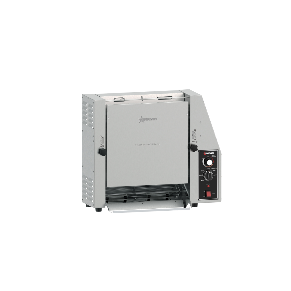 Omcan 48589 (Ce-Cn-10139R-2) Vertical Toaster, Countertop, Double Slot | 26.5" Wide