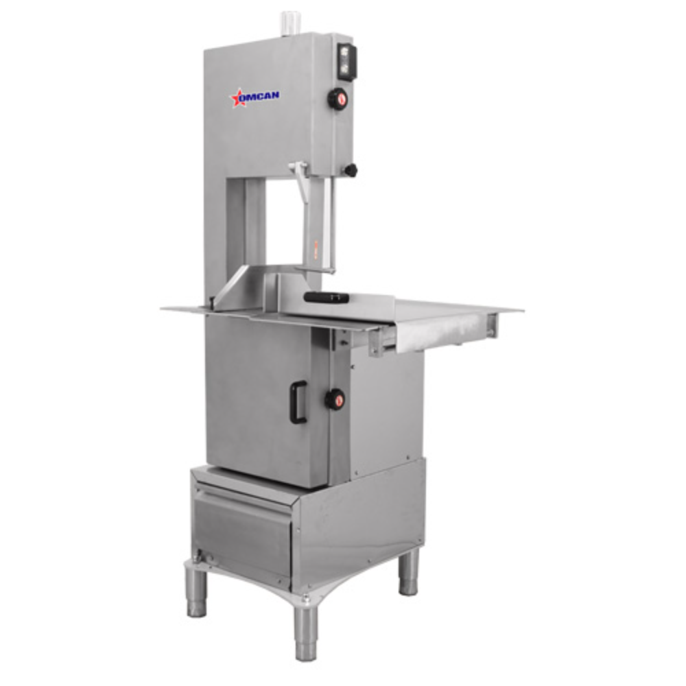 Omcan 48787 95" Band Saw, 2.95 HP, 220V, Stainless Steel Construction