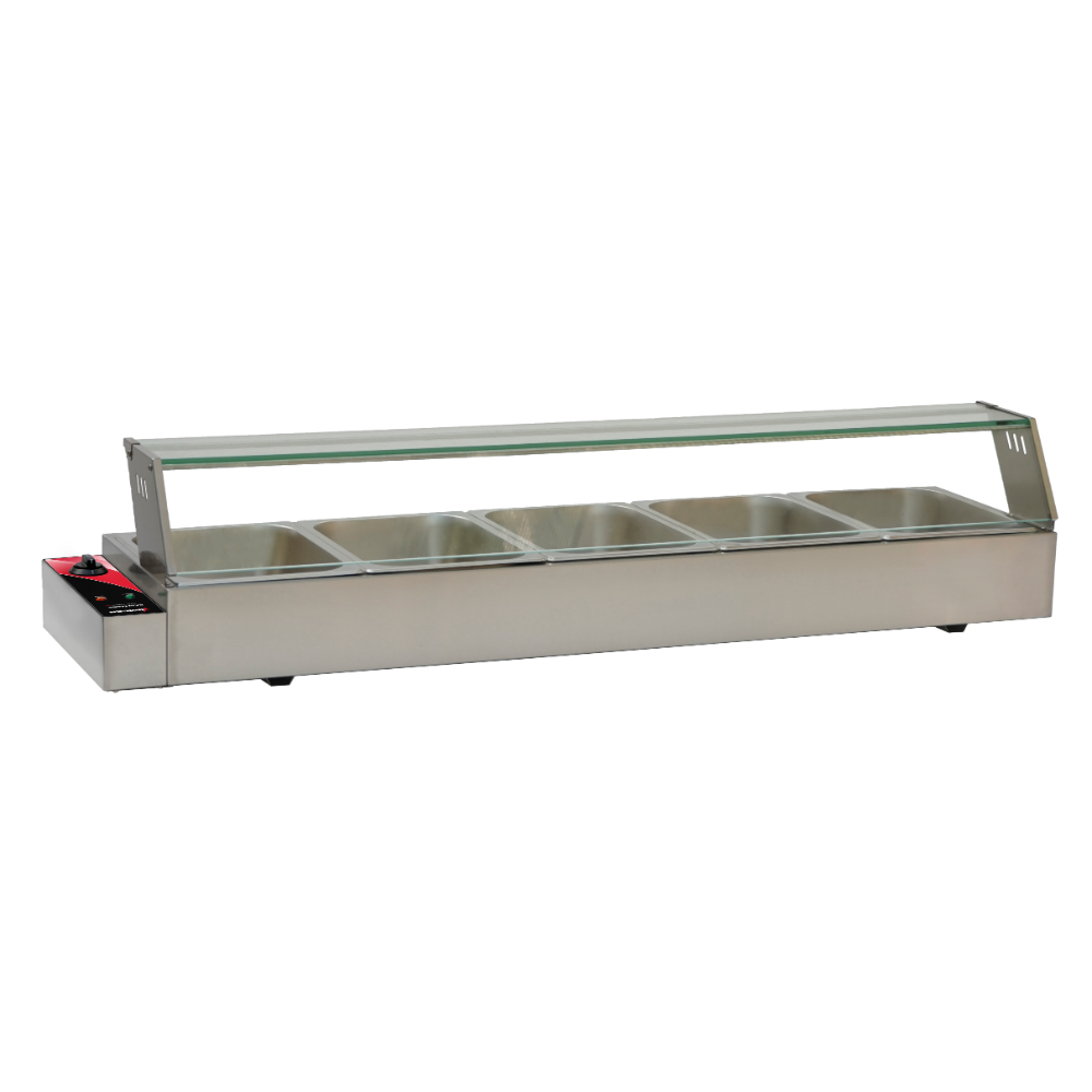 Omcan 48805 Countertop Food Pan Warmer | pans, 1/2 size