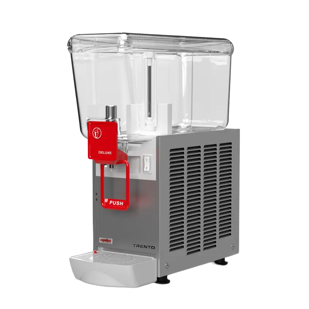 Omcan 49025 Beverage Dispenser with Single Bowl / Churn / Impeller Type - 3.0 Gal (each) - 200W | 7" Wide