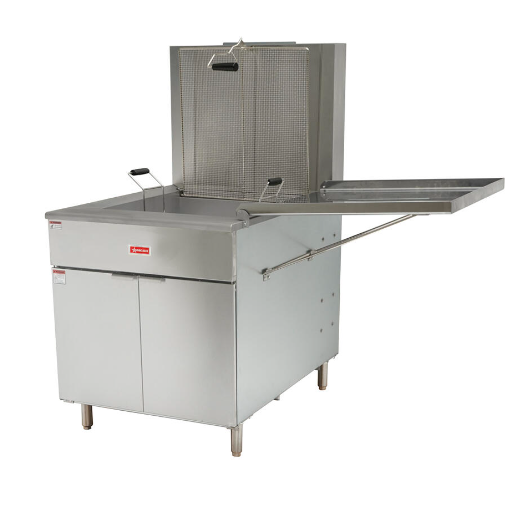 Omcan 49102 (Ce-Cn-0170) Funnel Cake & Donut Fryer, Floor Model, Natural Gas | 46.5" Wide