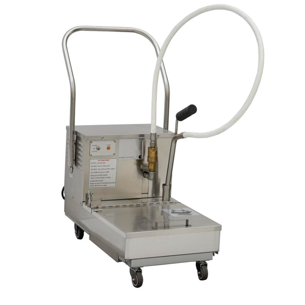 Omcan 49104 (Of-Cn-0057) Oil Filtering Machine | stainless steel exterior