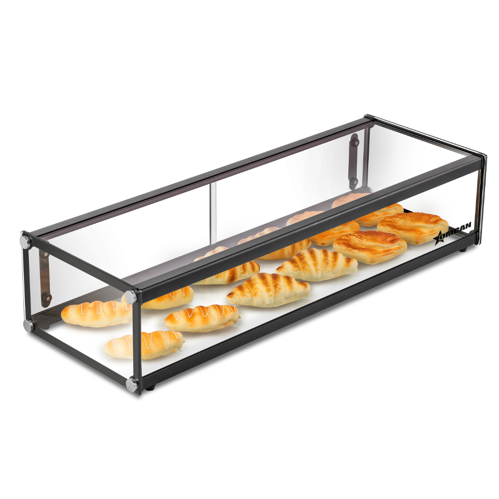 Omcan 49196 Non-Refrigerated Countertop Display Case | 36" Wide