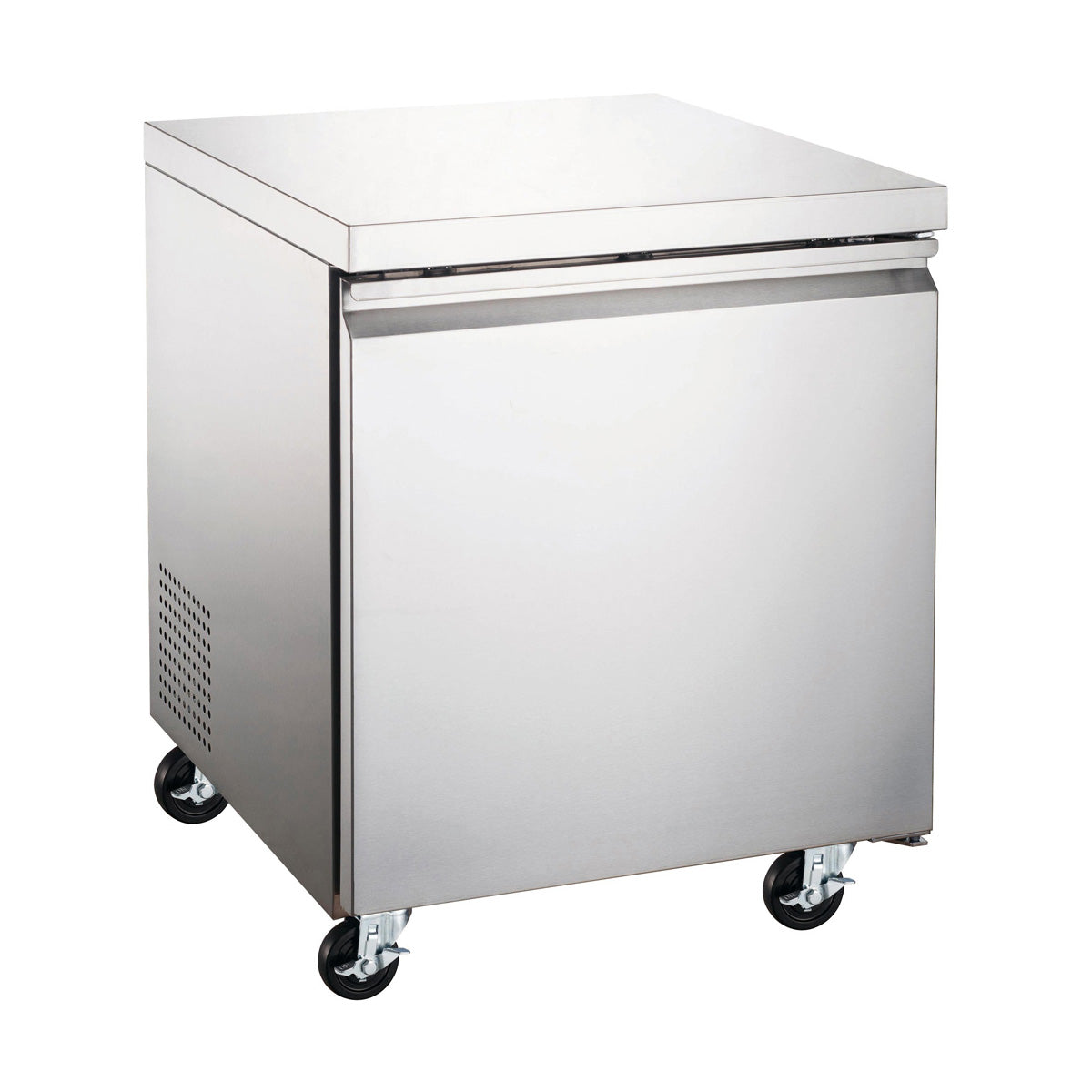 Omcan 50054 27" 1-Section Undercounter Refrigerator w/ 1 Solid Door, 6.3 cu ft