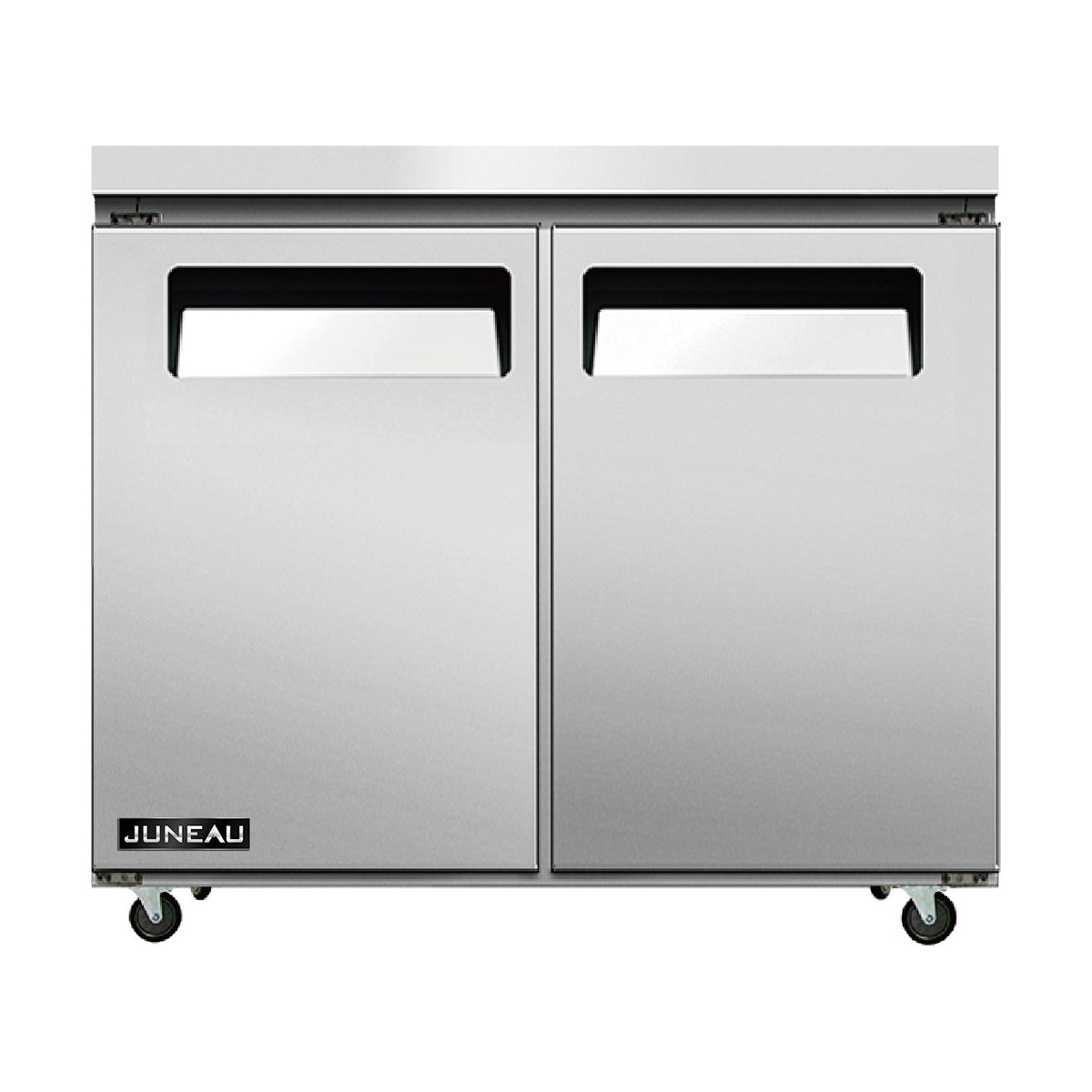 Omcan 58012 36" 2-Door Undercounter Refrigerator, Stainless Steel, 4.9 cu. ft., R290 Refrigerant