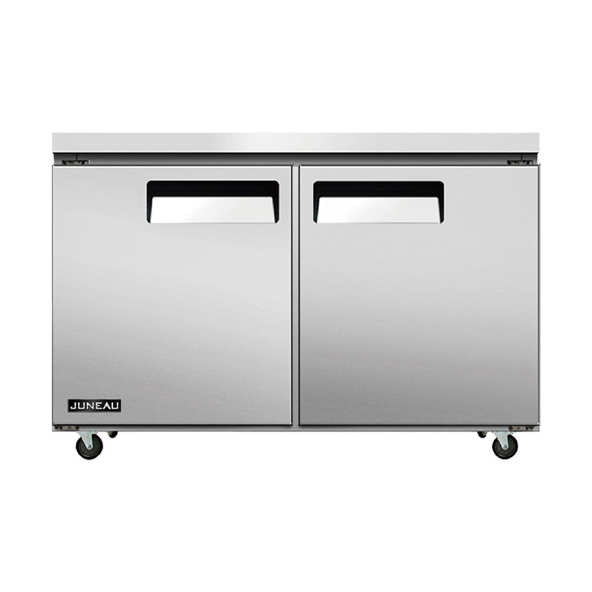 Omcan 58014 48" 2-Door Undercounter Refrigerator, Stainless Steel, 6.7 cu. ft.