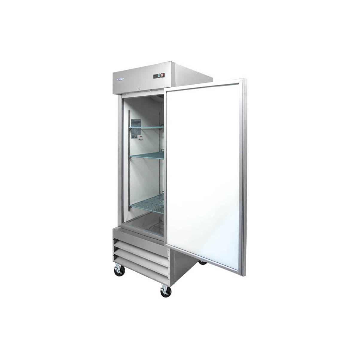 Omcan 59023 29" One Section Reach-In Freezer w/ Solid Door, Bottom Mount, 20 cu. ft.