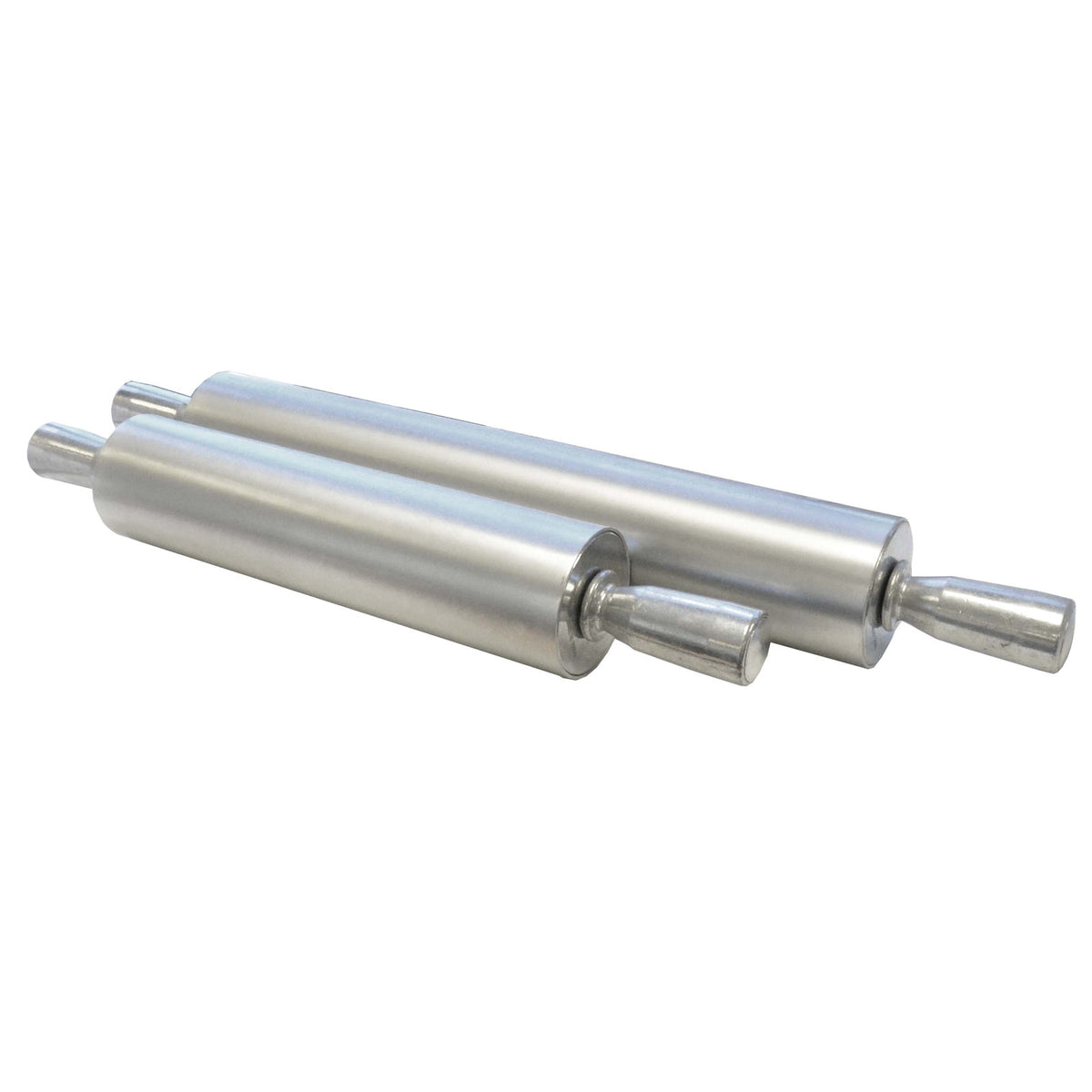 Omcan 80080 Elite Series Rolling Pin, 13" Aluminum Construction, Professional Baking Tool